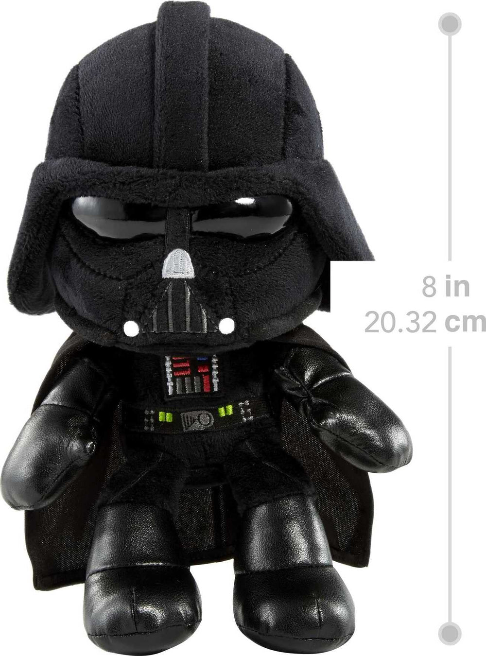 Mattel Star Wars plush 8in Boba Fett, soft textures inviting tactile exploration.