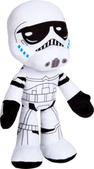 Mattel Star Wars Plush Talkers Stormtrooper chest-press activates iconic sounds for immersive play.