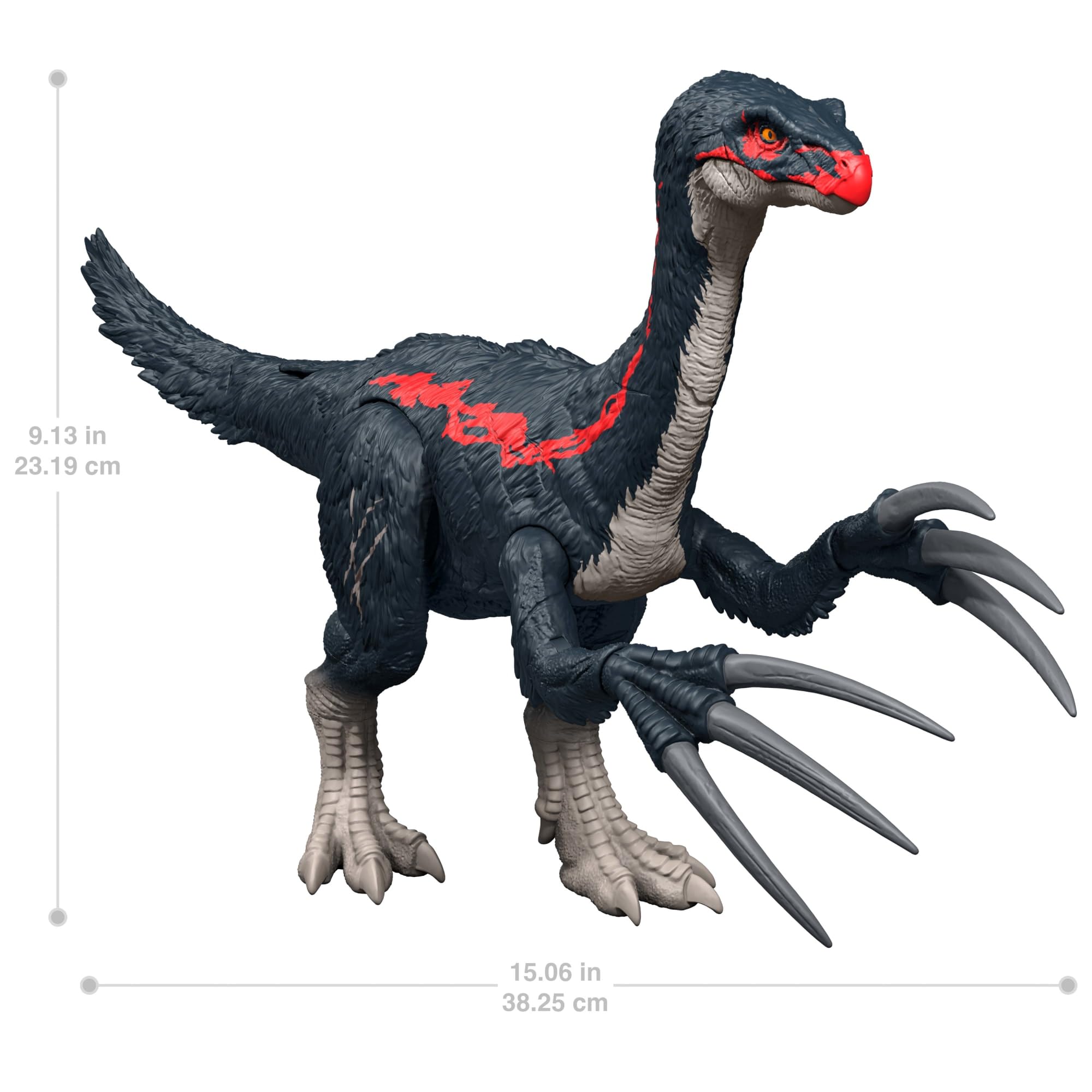 Mattel Therizinosaurus Tracking Code unlocks AR activities in the Jurassic World Play App.