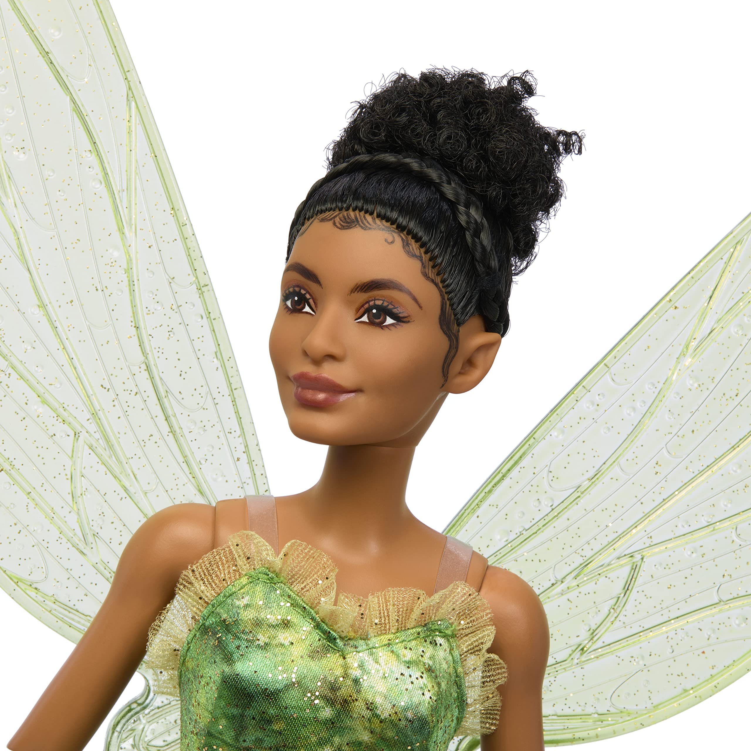 Mattel Disney Tinker Bell with brushable hair for styling fun.