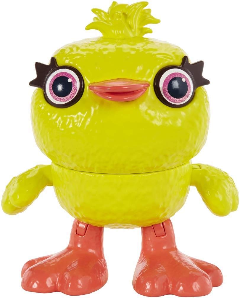 Mattel Toy Story Ducky figure in a dynamic pose for imaginative play.
