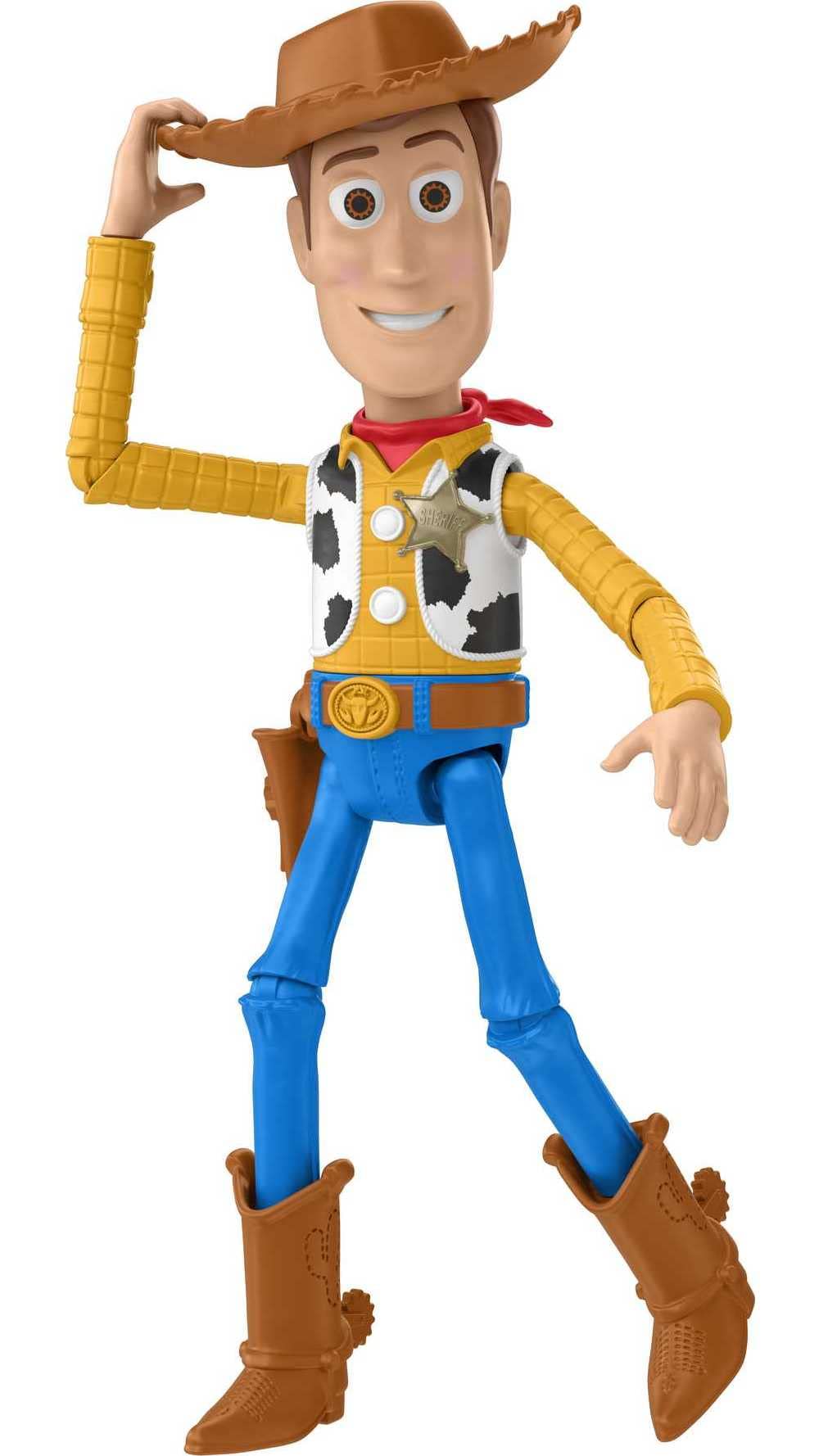 Oversized Woody figure eases handling for younger fans to join playtime