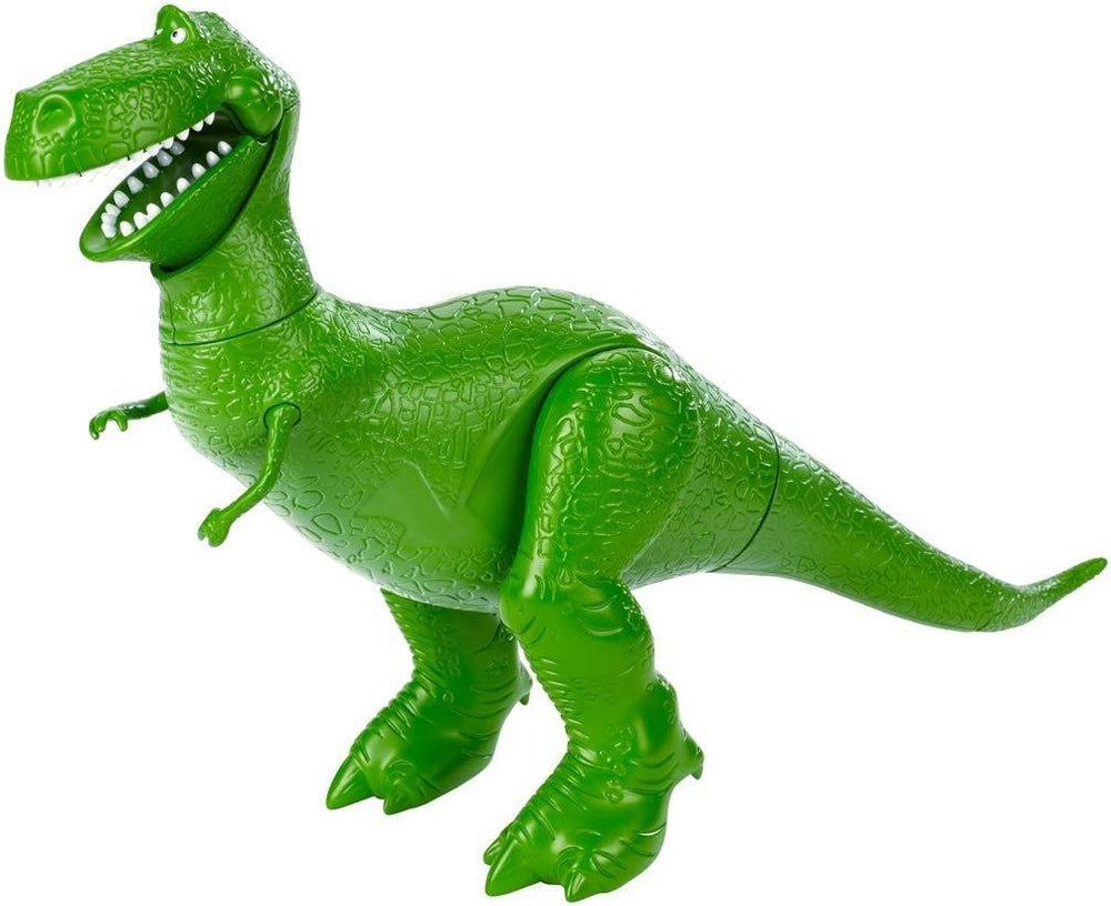 Mattel Toy Story Rex figure features classic expression and colors