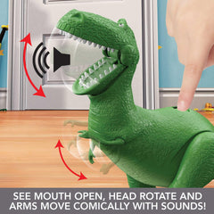 Mattel Toy Story Roarin’ Laughs Rex assembly needed for leg and tail