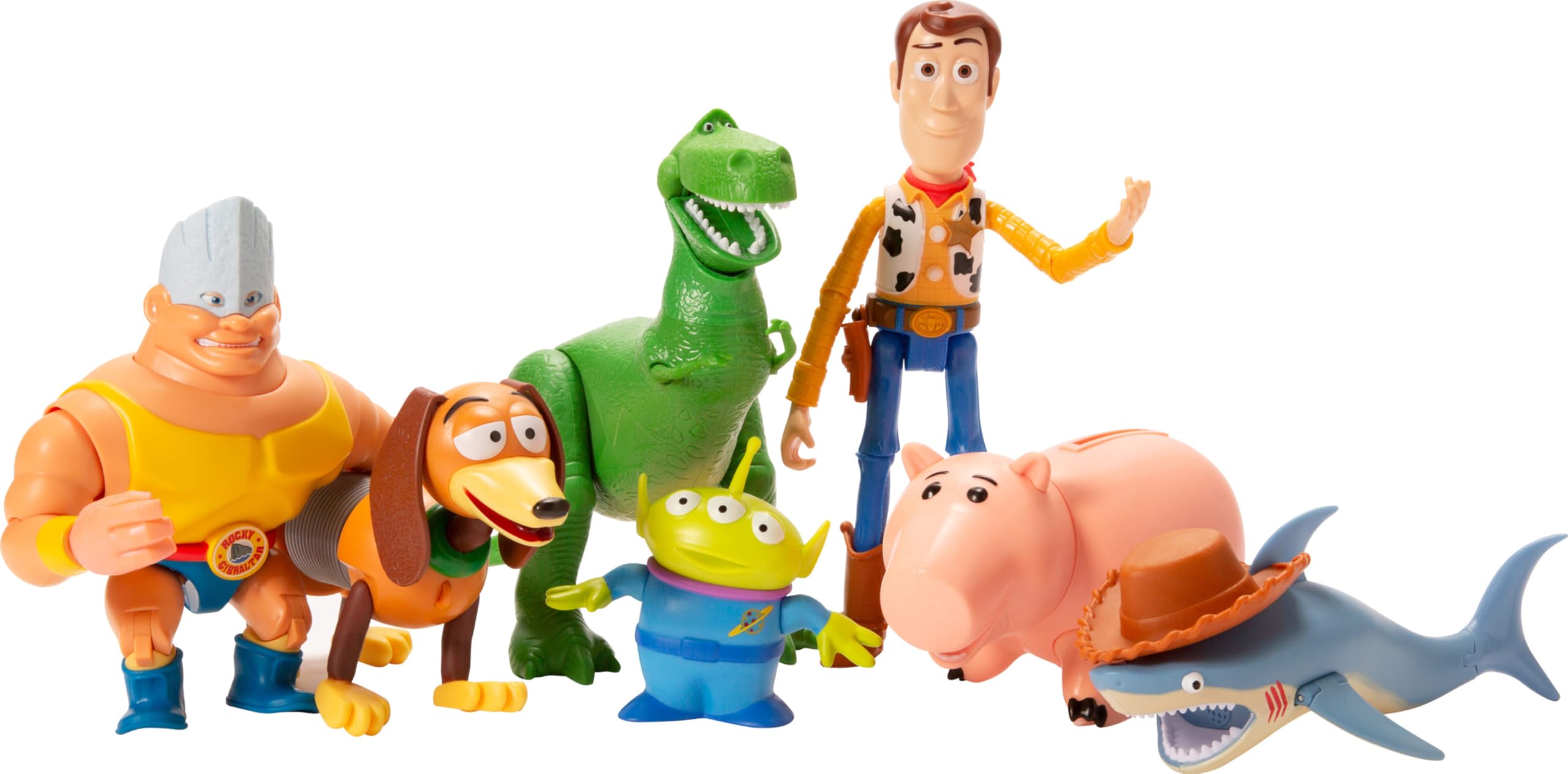 Mattel Toy Story Slinky Dog figure designed for dynamic pose and action play