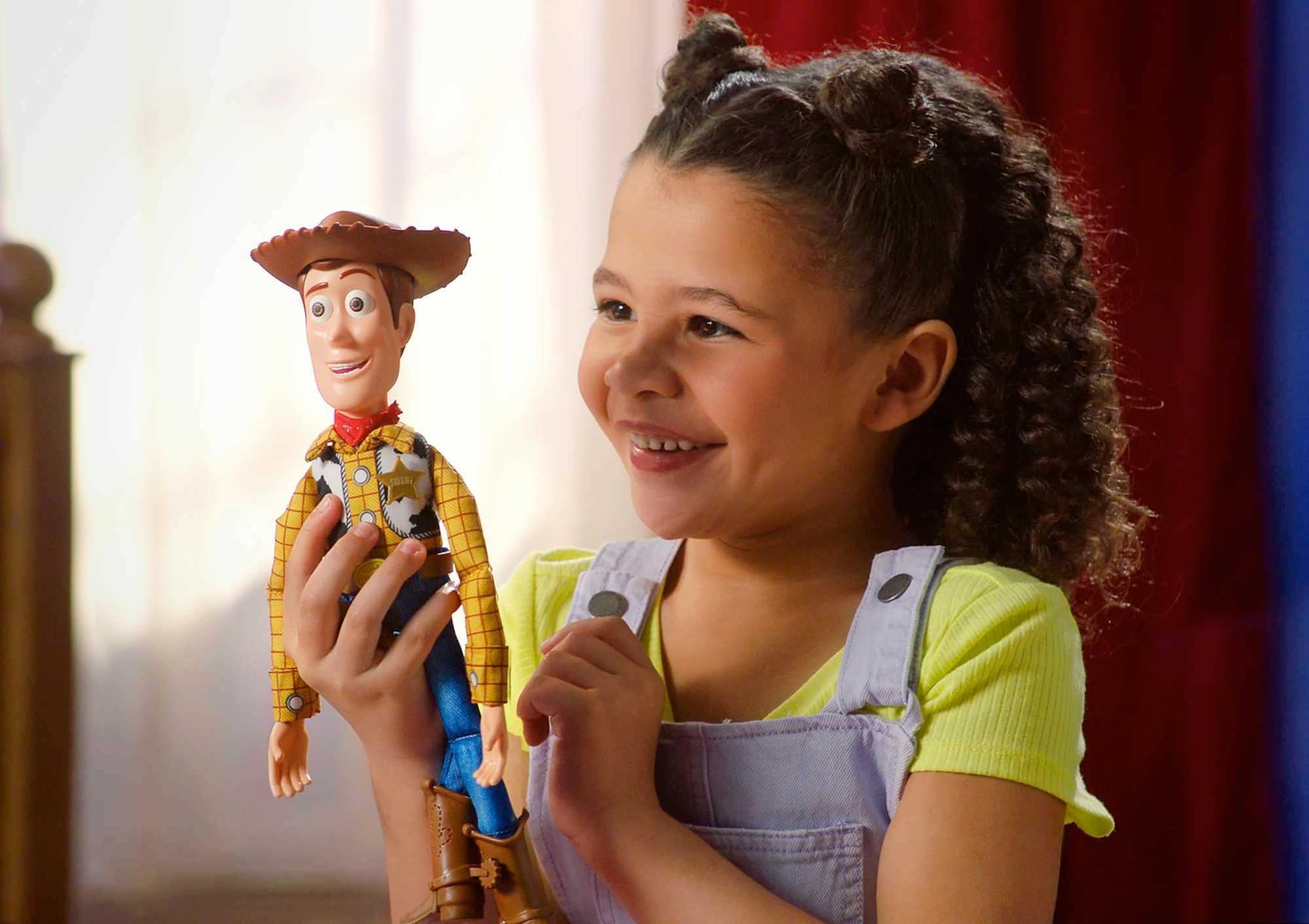 Mattel Toy Story Woody 12-inch collectible ready for adventures and playtime.