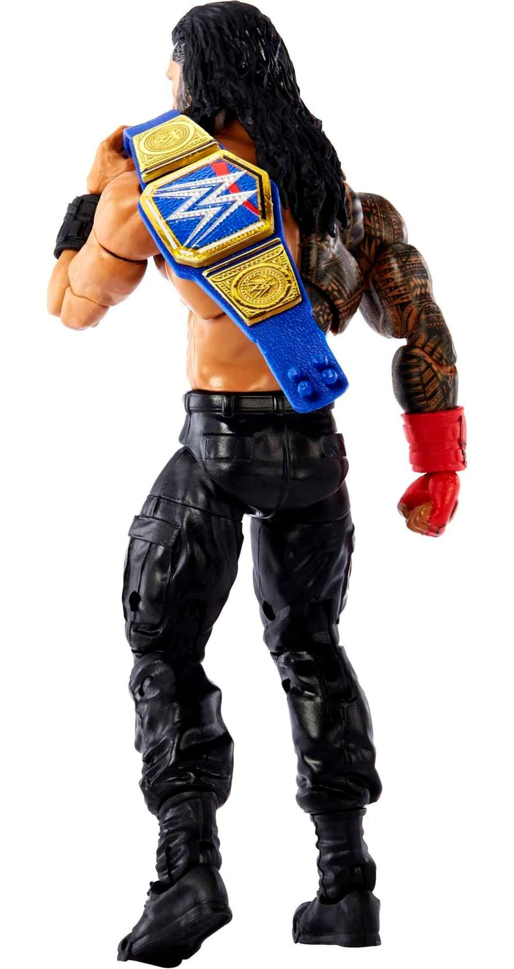 Mattel Reigns swappable hands for varied action poses and finish moves.