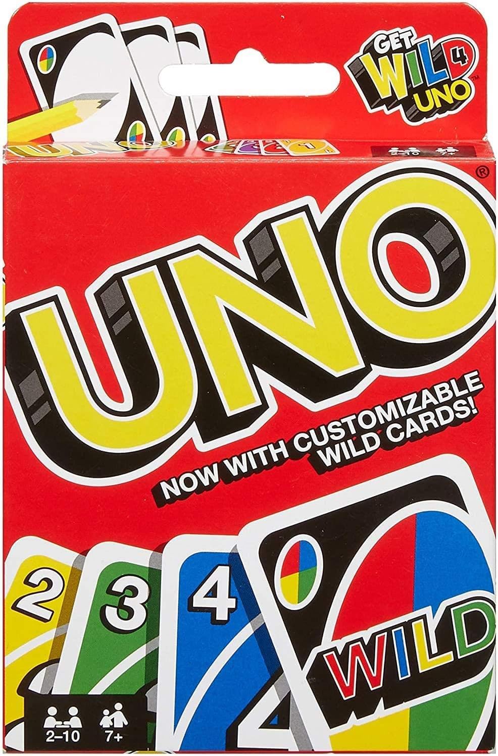 Mattel Uno Flip double-sided deck ready for twist-filled gameplay.