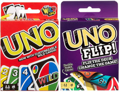 Mattel UNO Original bundle front view for family game nights.