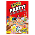 Mattel UNO Party colorful cards deck ready for a vibrant group game night