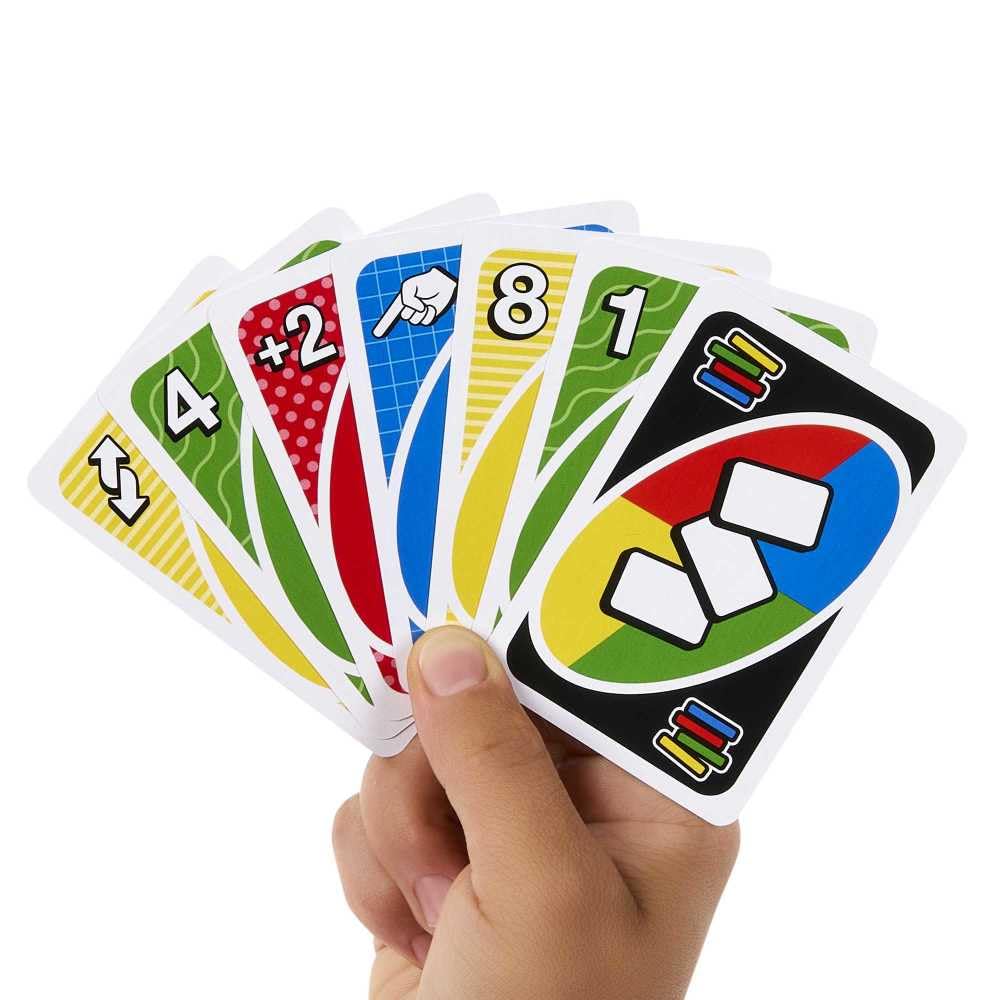 Mattel UNO Party Wilder Rules card adds faster rounds for bigger groups