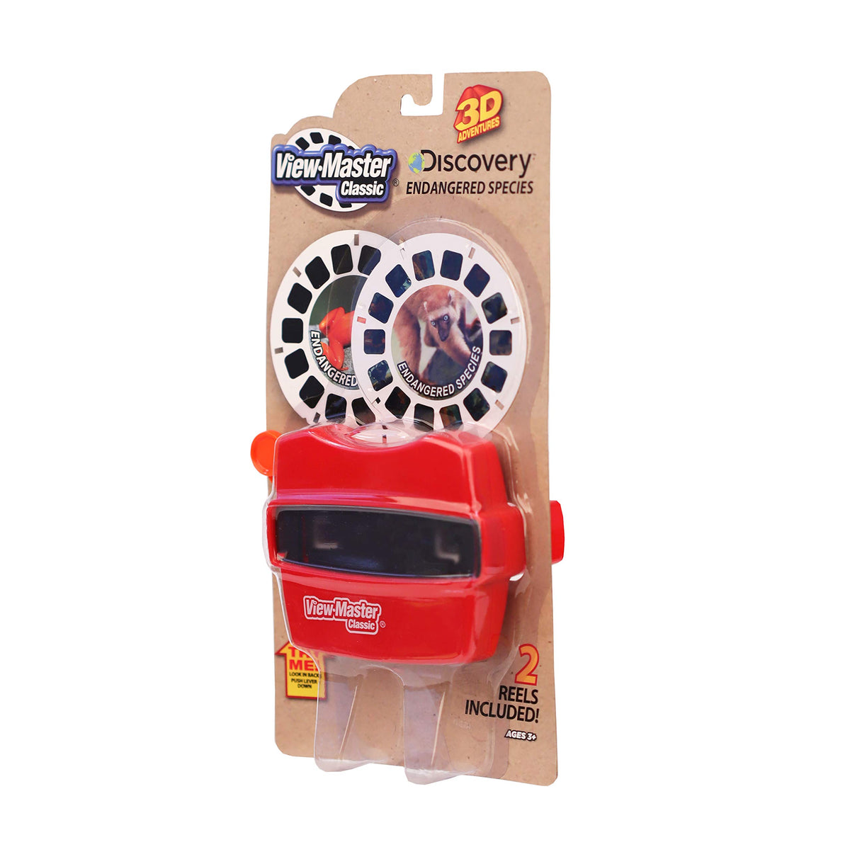 Mattel View-Master Endangered Viewer offers immersive 3D viewing for kids' learning at home.