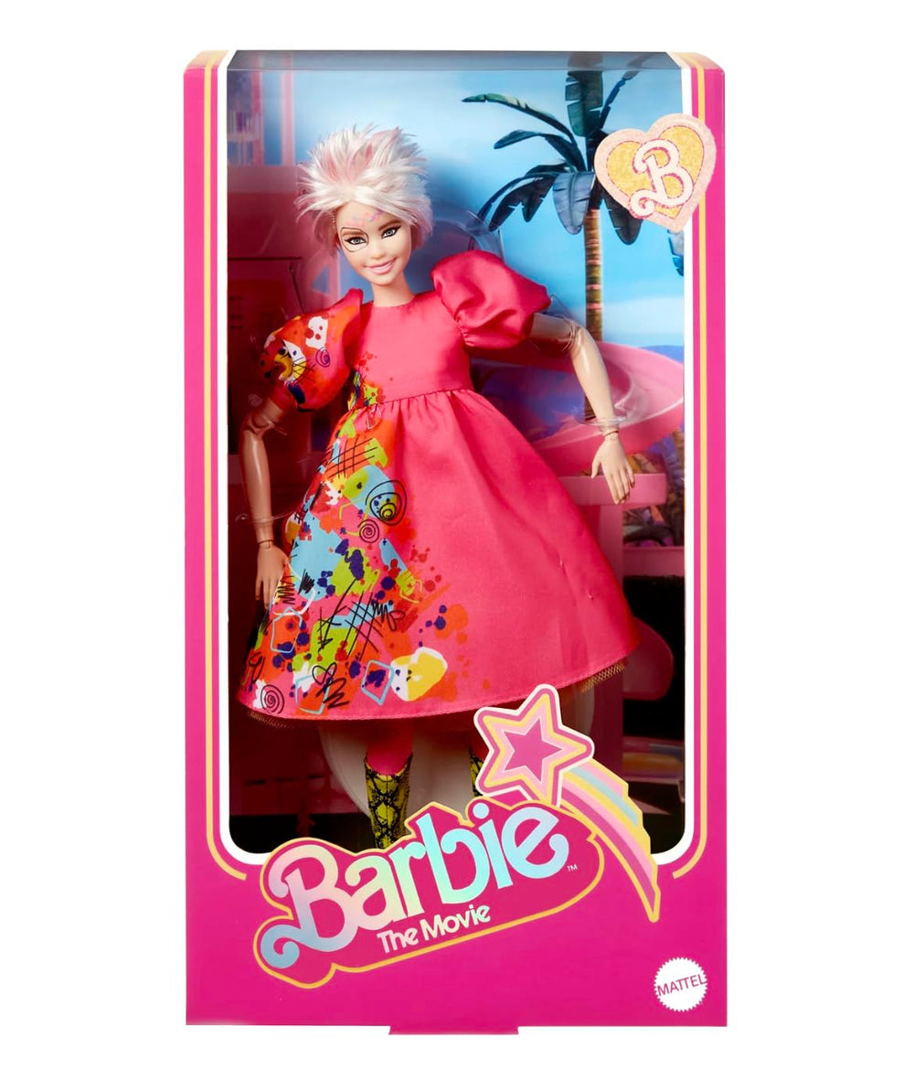 Mattel Weird Barbie Movie doll front view for display and imaginative play.