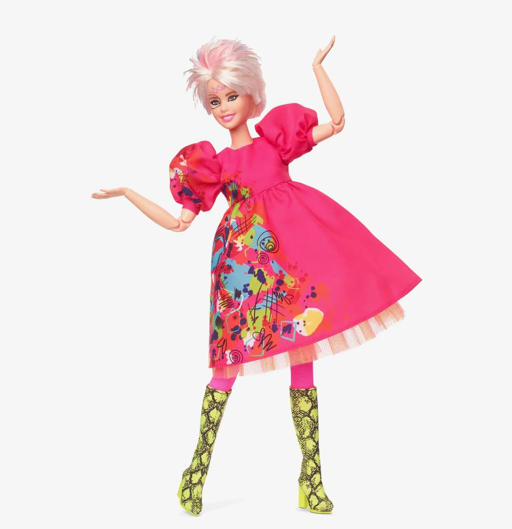 Mattel Weird Barbie Movie doll packaging image for collector display inspiration.
