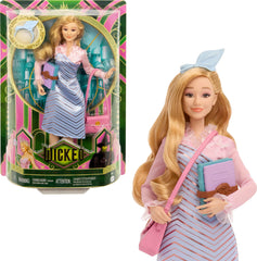 Mattel Wicked Glinda doll with blonde hair for imaginative play and display.