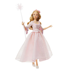 Mattel Wicked Glinda long blonde hair with curls.