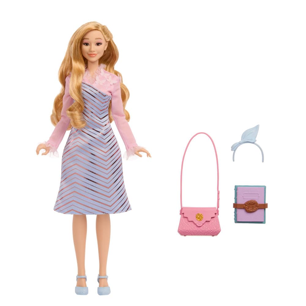 Mattel Wicked Glinda pink school bag for storytelling accessories
