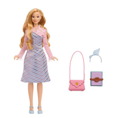 Mattel Wicked Glinda pink school bag for storytelling accessories