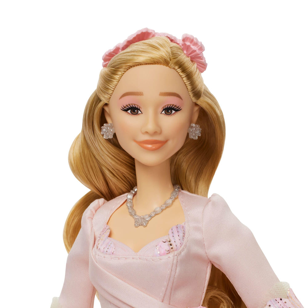 Mattel Wicked Glinda satin bodice with organza skirt for an authentic look.