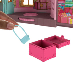 Mattel Wicked dorm playset includes nine accessories to spark narratives.