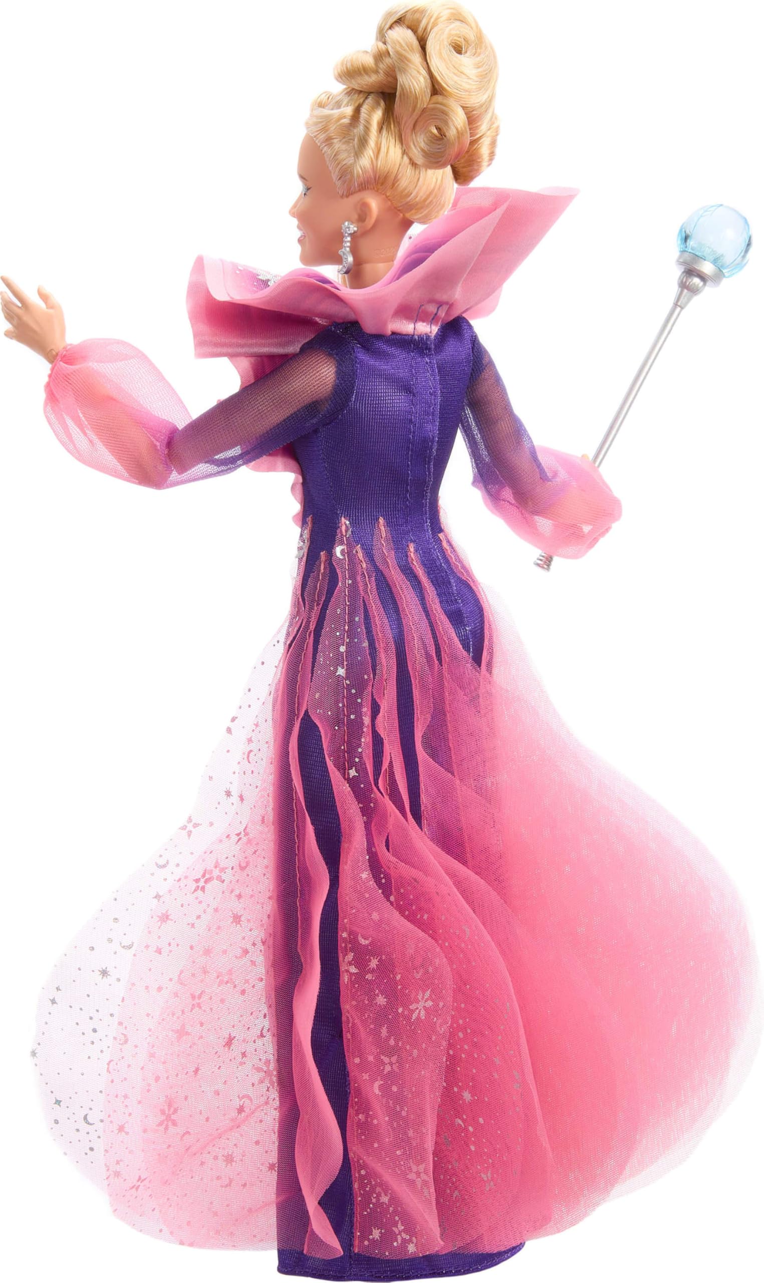 Wizomania-scene-inspired moment for storytelling with the Mattel Moon doll.