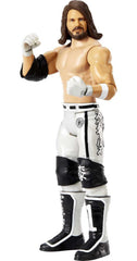 Mattel WWE Aj Styles action figure poseable with ten points of articulation for dynamic play.