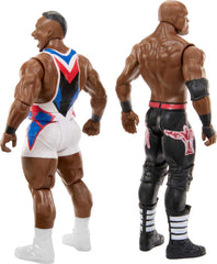Mattel WWE 6-inch figures in pose-ready stance for action scenes