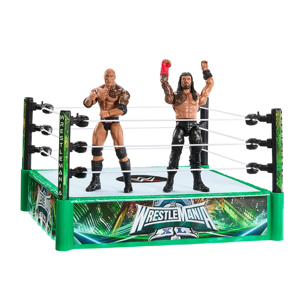 Mattel WWE Bloodline Roman Reigns figure captures signature moves