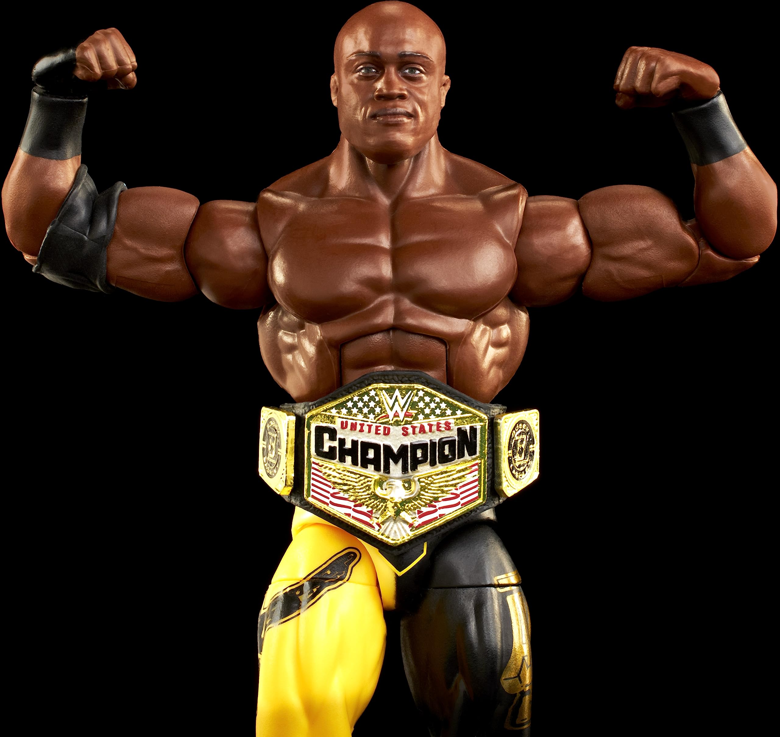 Mattel WWE Bobby Lashley Elite accessories included for varied play scenarios