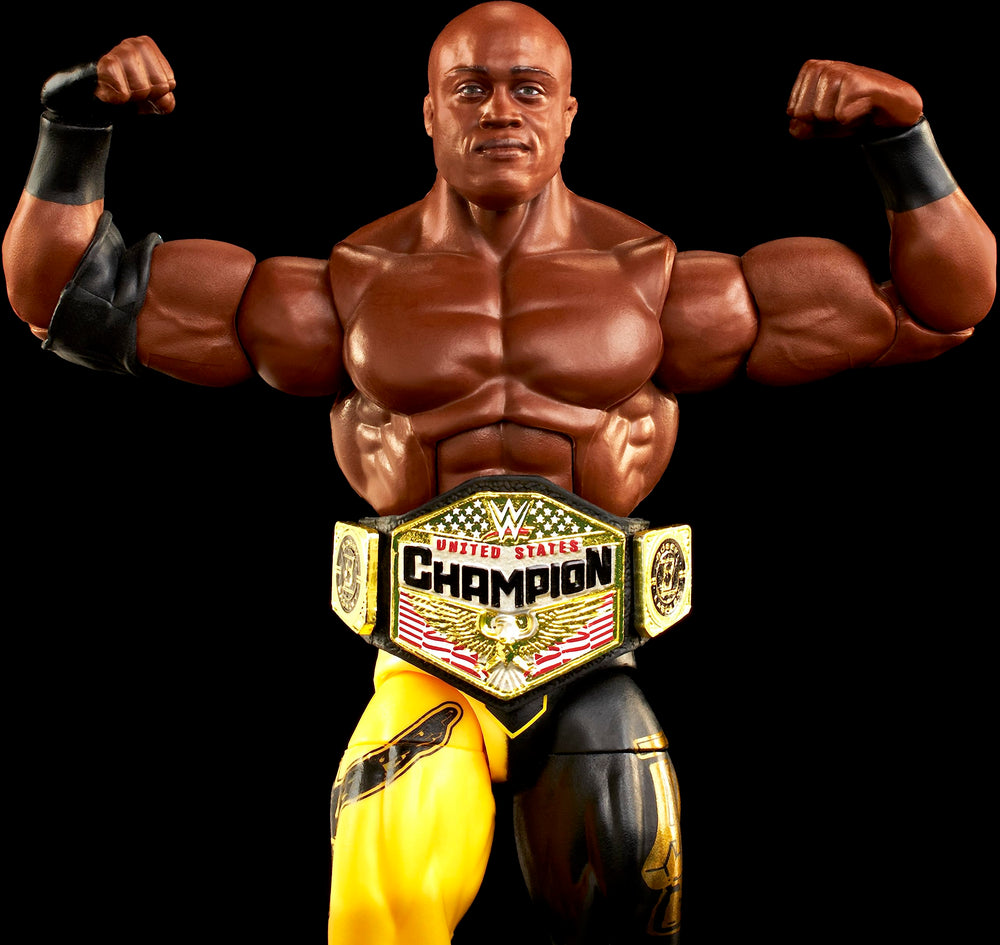 Mattel WWE Bobby Lashley Elite accessories included for varied play scenarios