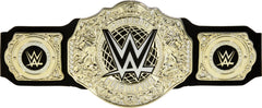 Mattel WWE Championship belt strap with authentic style for immersive pretend play.