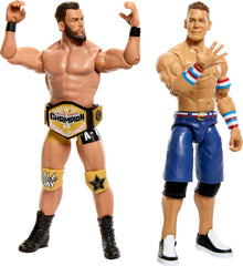 Mattel WWE Championship Showdown belt detail highlights the iconic championship accessory