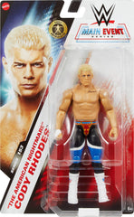 Cody Rhodes figure showing 10 articulation points for dynamic posing