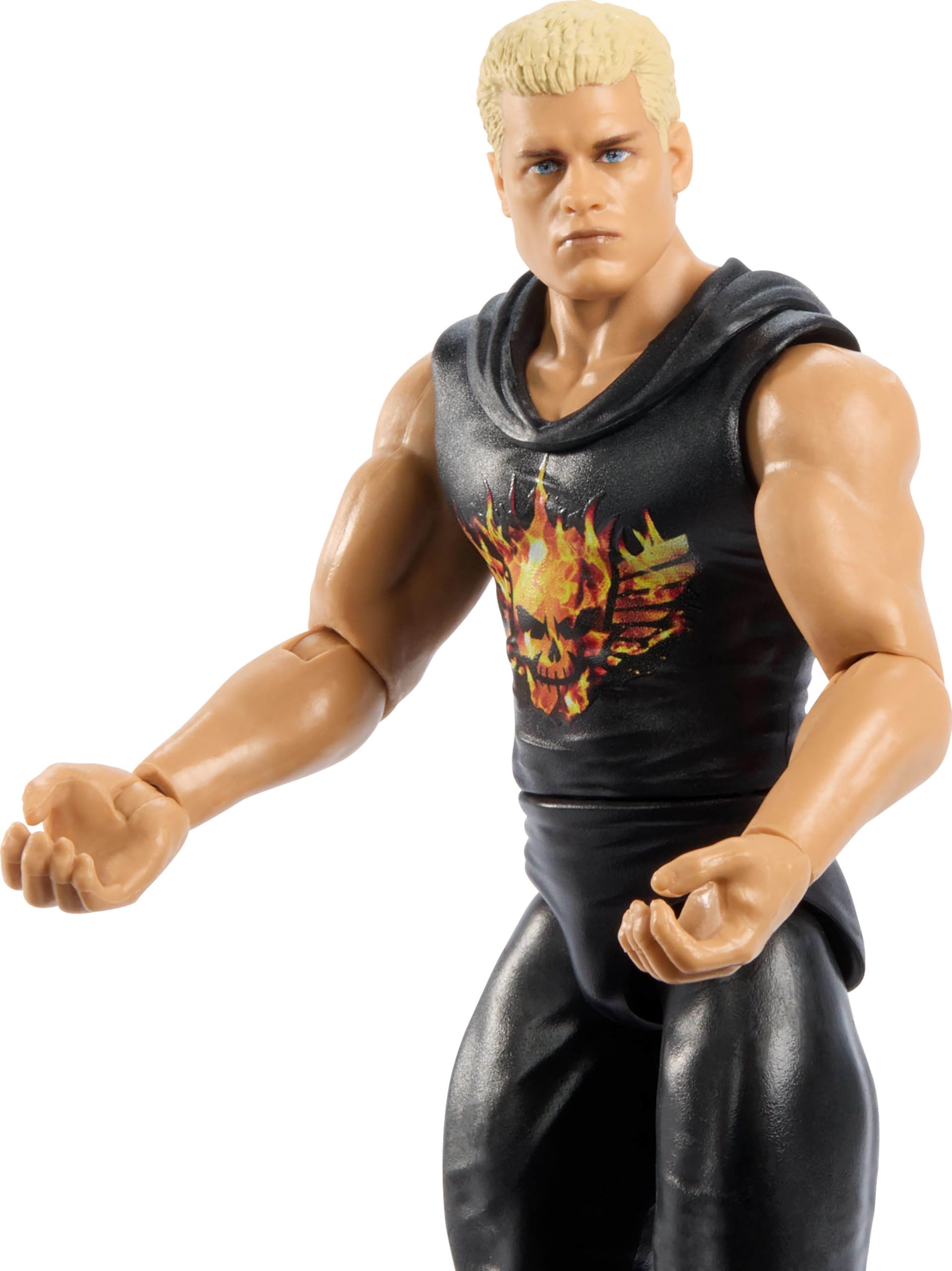 TrueFX head sculpt highlights Cody Rhodes expression