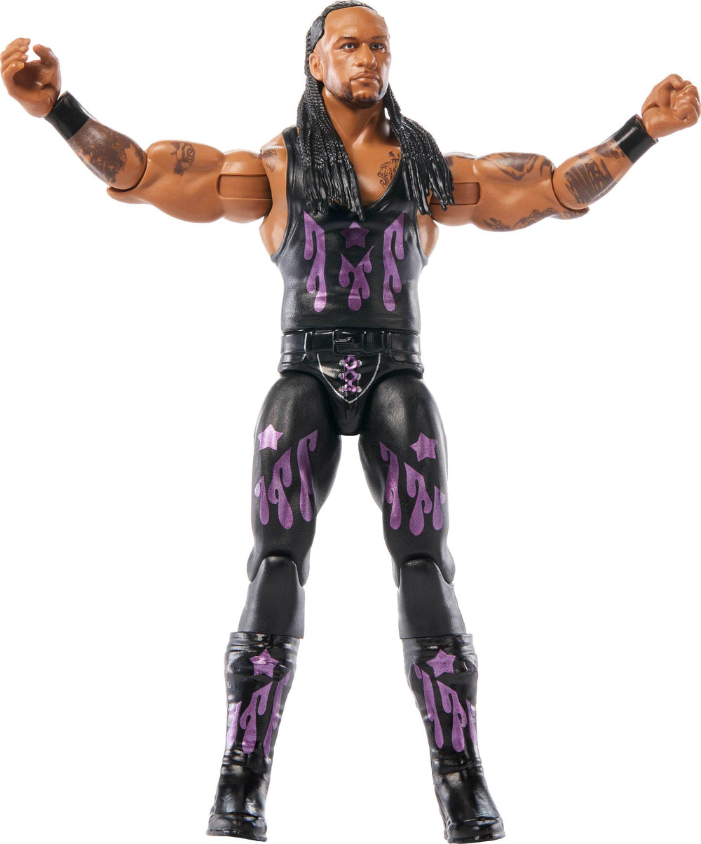Mattel WWE Damian Priest figure ring gear detail for authentic look