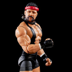 Interchangeable hands and gear enable authentic move recreation.