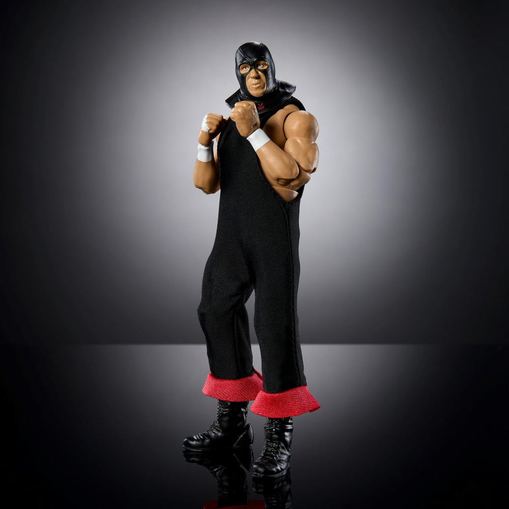 Mattel WWE Elite 108 Terry Gordon truefx detailing for lifelike features.
