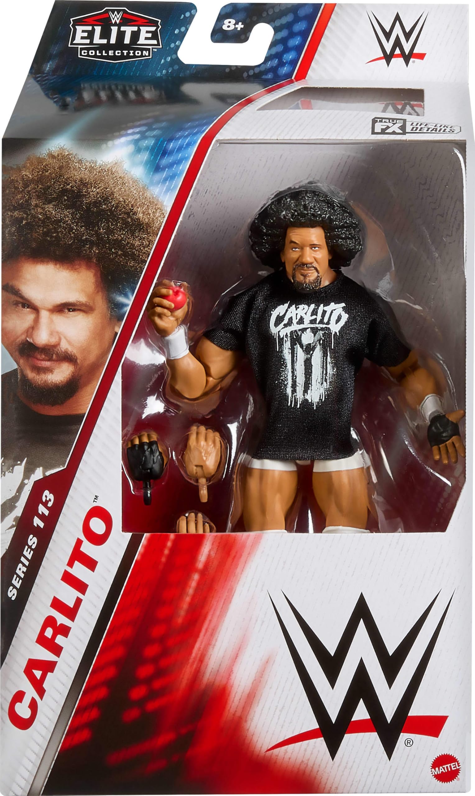Mattel WWE Elite figure highlights TrueFX facial features for collectors