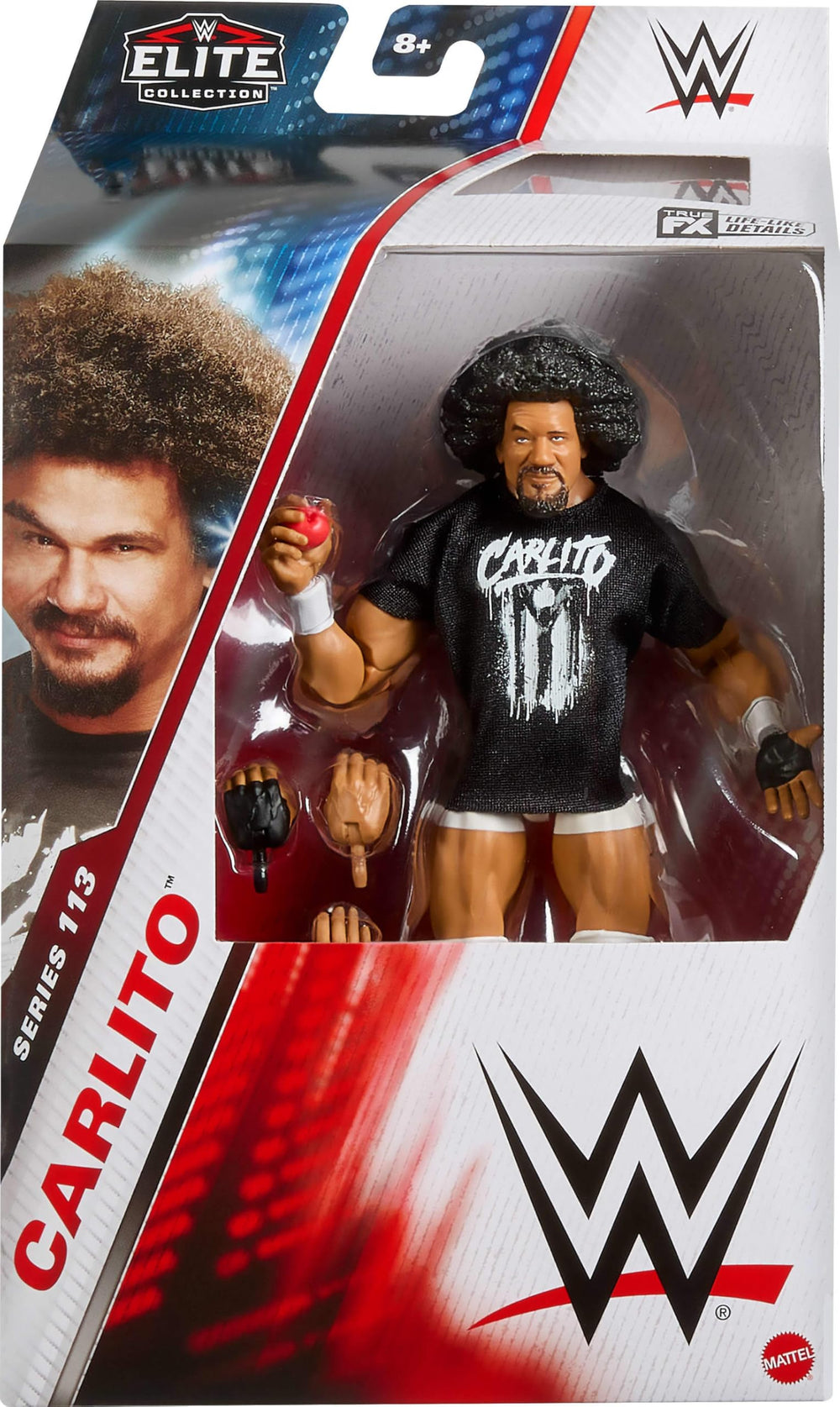Mattel WWE Elite figure highlights TrueFX facial features for collectors