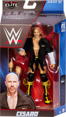 Mattel Cesaro Elite figure articulation pose showcasing 25-point posability