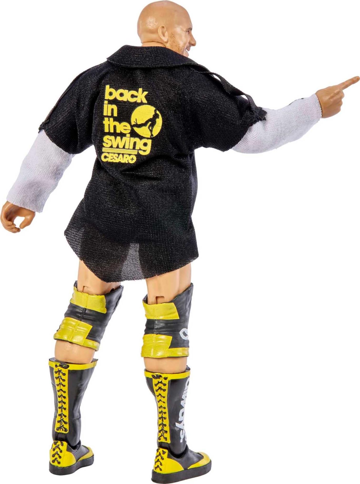 Mattel Cesaro Elite with interchangeable hands for versatile display and play