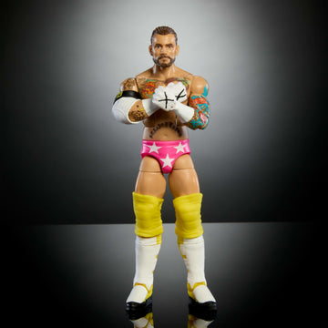 Mattel WWE Elite CM Punk accessories enhance authentic ring-ready setups.