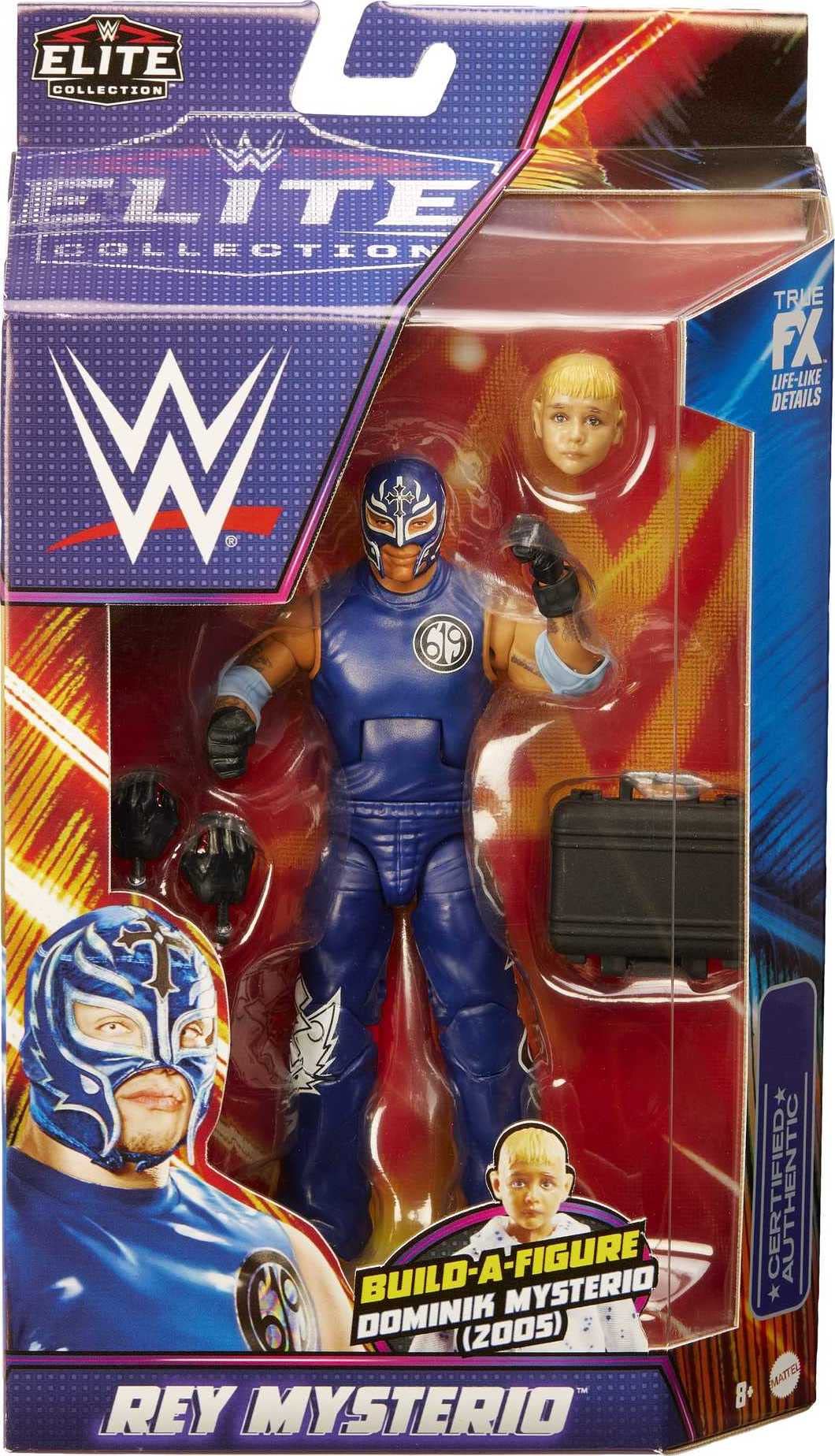 Mattel WWE Elite packaging for SummerSlam collection display