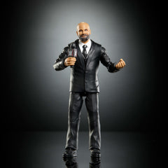 Mattel WWE Elite deluxe articulation enables authentic posing and action.