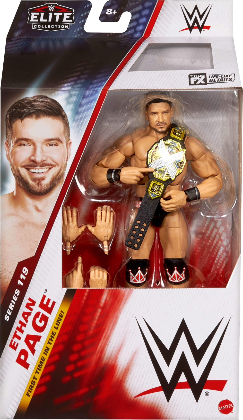 Ethan Page figure showing 25 articulation points for dynamic poses