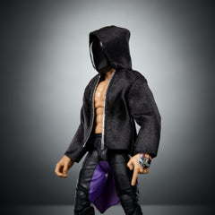 Finn Balor figure with interchangeable hands for authentic pose options.
