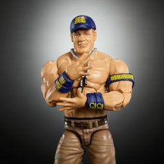 Mattel WWE Elite Cena with swappable hands for versatile play and display