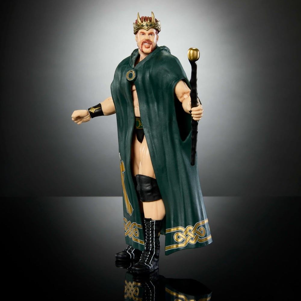 Mattel WWE Elite King Sheamus iconic accessories for authentic ring setups