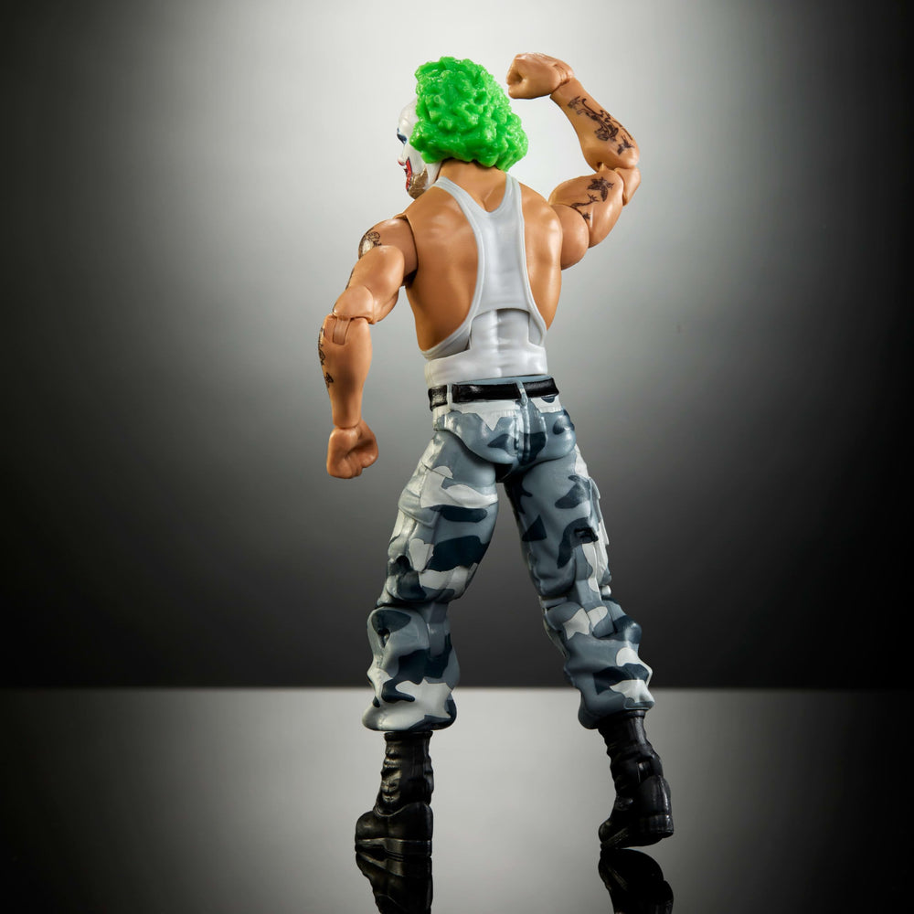 Mattel WWE Elite Luke collectible display ready for shelves.
