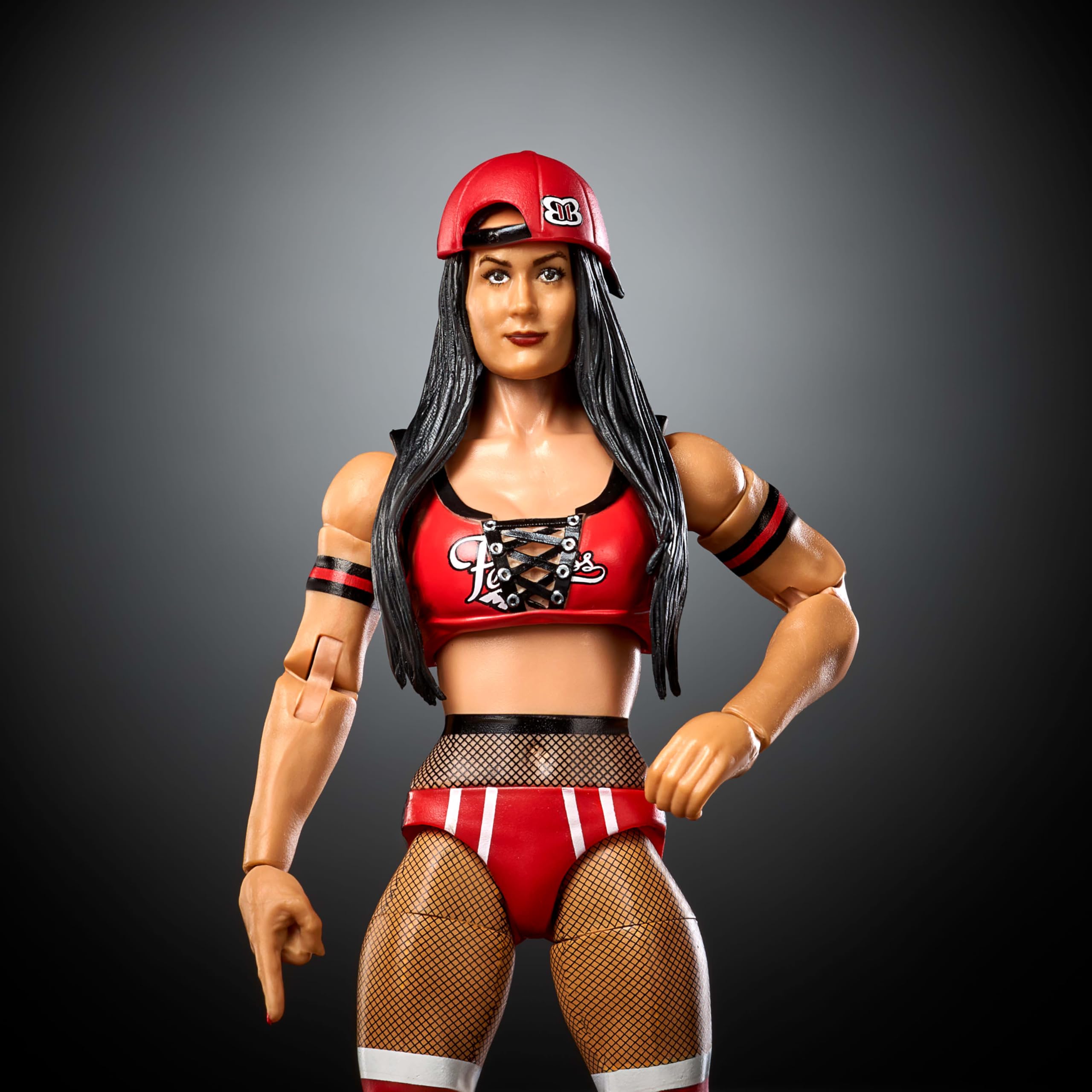Interchangeable hands for Nikki Bella figure enabling varied gestures and moves